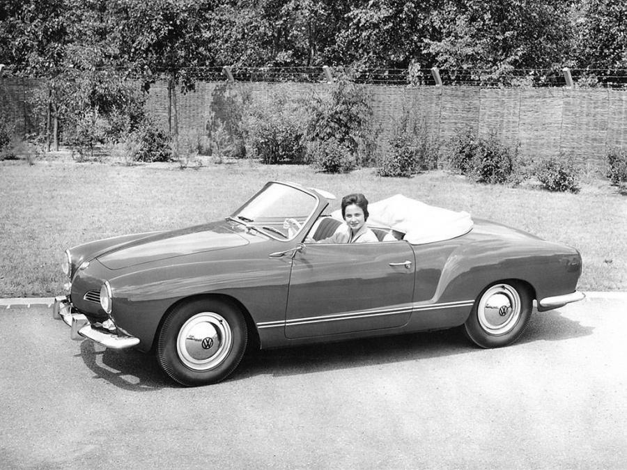  Volkswagen Karmann-Ghia Cabriolet 1957 года  (фото 5 из 6)